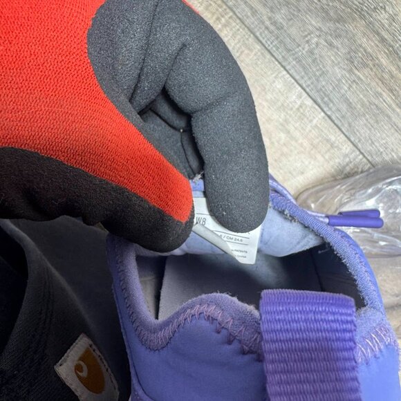 Clove Classic Purple Vegan Leather Sneakers Women's Size 8 - Picture 5 of 7